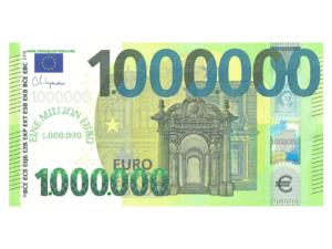 1 Million Euro | Eine Million Euro-Schein | CrossQuestions.org