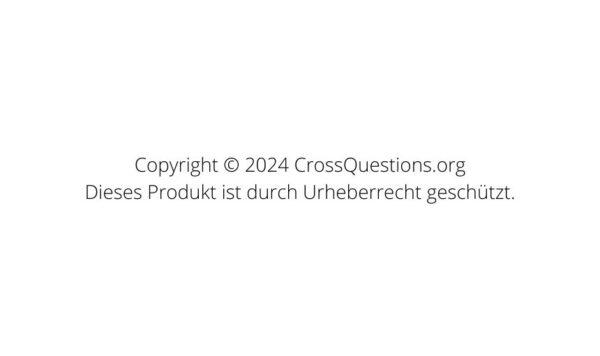 Copyright © 2024 CrossQuestions.org